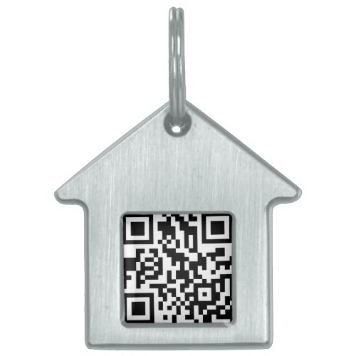 QR Code Dog Cat If Lost Scannable Pet Pet ID Tag