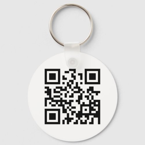 QR code dont drink and drive Keychain