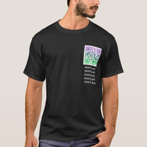 QR Code DoodleDripcom T_Shirt