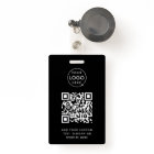 QR Code Event Badge | Digital Black Budget ID Card
