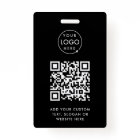 QR Code Event Badge | Digital Black Budget ID Card