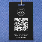 QR Code Event Badge | Digital Black Budget ID Card