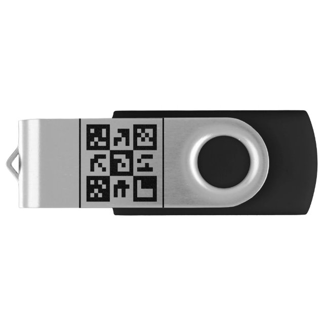 qr code flash drive (Back)