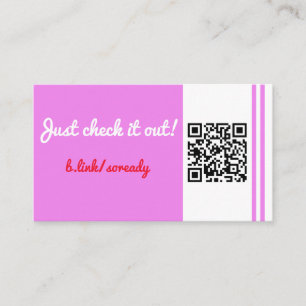 QR Code Flyer - DL-esque Sizing Discount Card