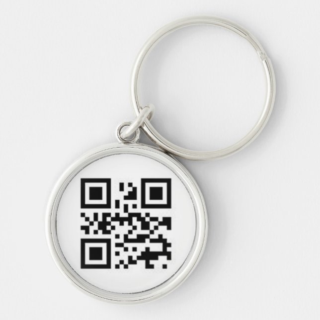 QR-code for love Keychain (Front)