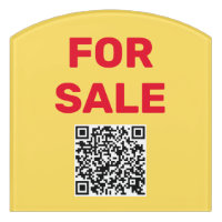 Qr Code For Sale Sign