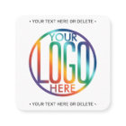 QR Code Generator & Logo Modern Minimalist White