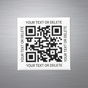 QR Code Generator Modern Business Promotional Swag Magnet