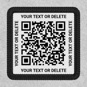 QR Code Generator Modern Business Website White Patch