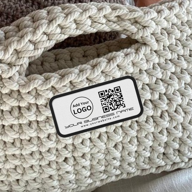 QR Code Generator Modern Business Website White Patch (Creator Uploaded)