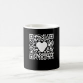 Rick Roll QR code' Two-Tone Mug