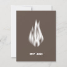Qr Code Happy Easter Soft White Flame