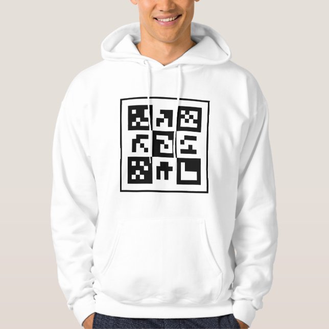 qr code hoodie (Front)