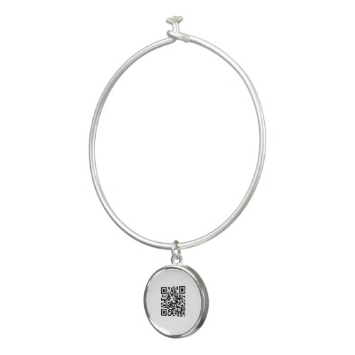 QR code Jewelry Digital  Bangle Bracelet