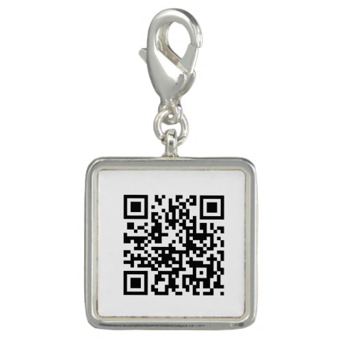 QR code Jewelry Digital  Charm