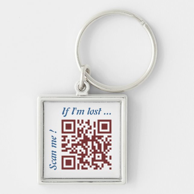 QR Code Keychain (Front)