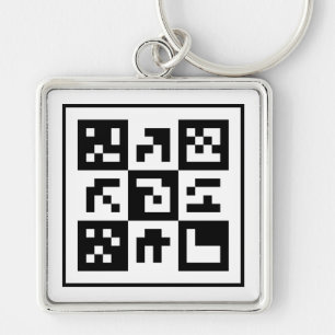 qr code keychain