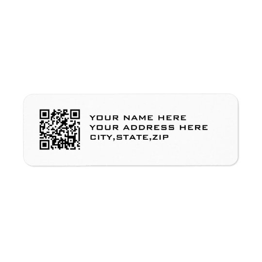 QR CODE LABEL | Zazzle.com