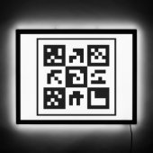 qr code LED sign (Front)