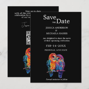 🌈 QR code LGBTQ Eternal Unity wedding  Save The Date