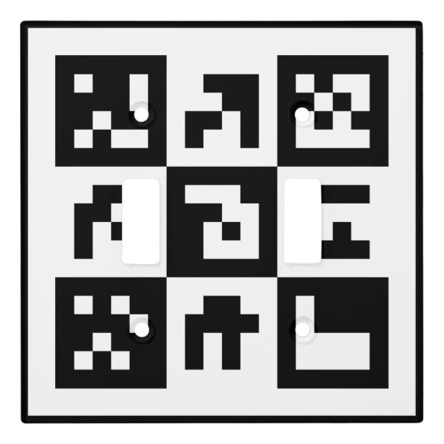 qr code light switch cover (Front)