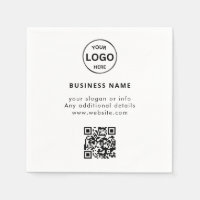 Qr Code Logo Business Minimalist Simple