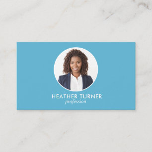 QR CODE Logo Professional Headshot SKY PHOTO Business Card