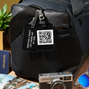 QR CODE LUGGAGE TAG