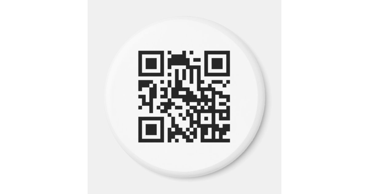 QR Code Magnet | Zazzle
