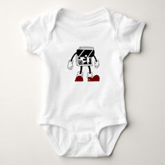 QR Code Man: Scan the Future Baby Onepiece  Bodysuit