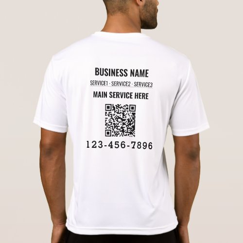 QR code  Modern Business  T_Shirt