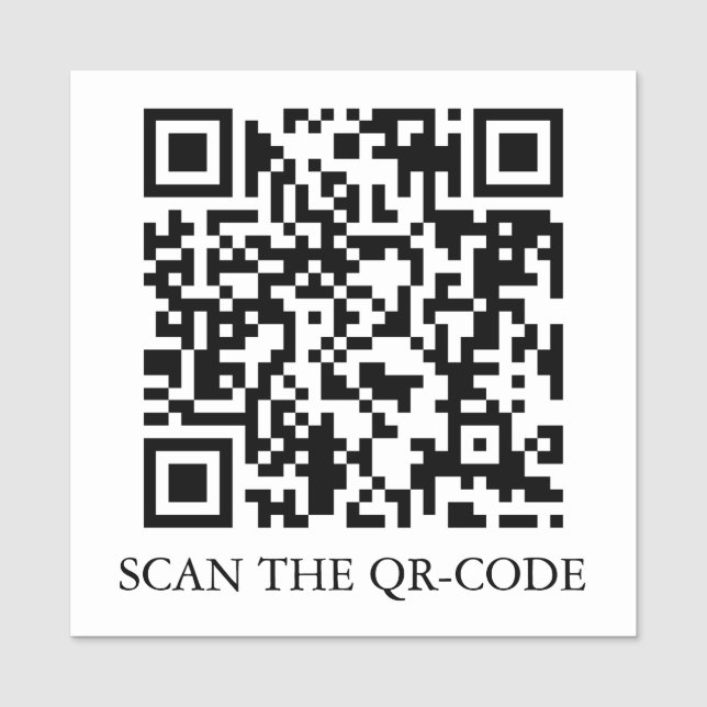 QR Code  Name Tag (Front)