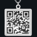 QR Code Necklace<br><div class="desc">Your QR Code on a necklace!</div>