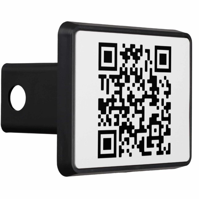 QR Code on a Hitch Cover (Creator Uploaded)
