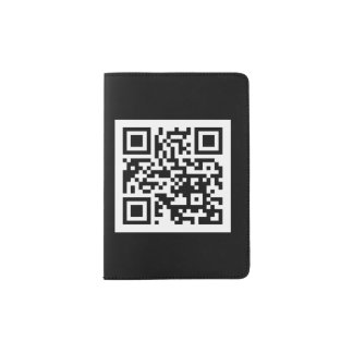 QR Code Only Passport Holder