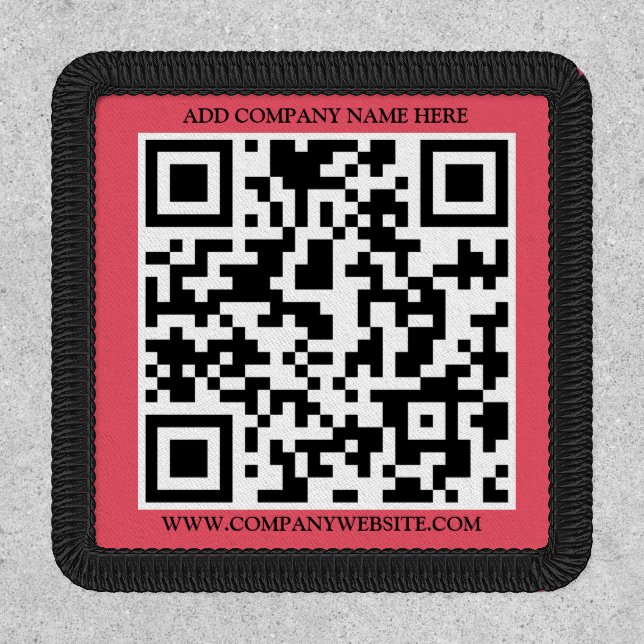 QR CODE PATCH (Front)