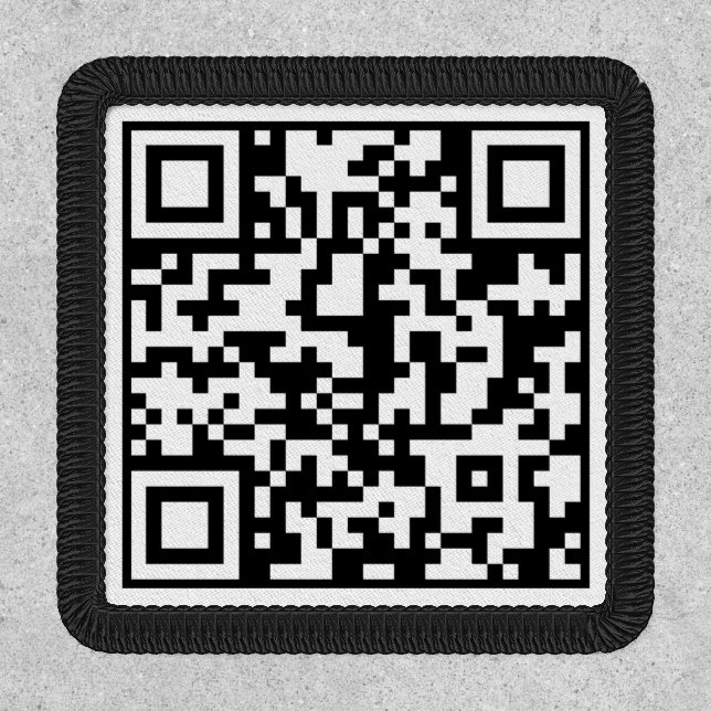 QR CODE PATCH (Front)