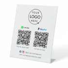 QR Code Payment | CashApp Paypal Scan to Pay Logo