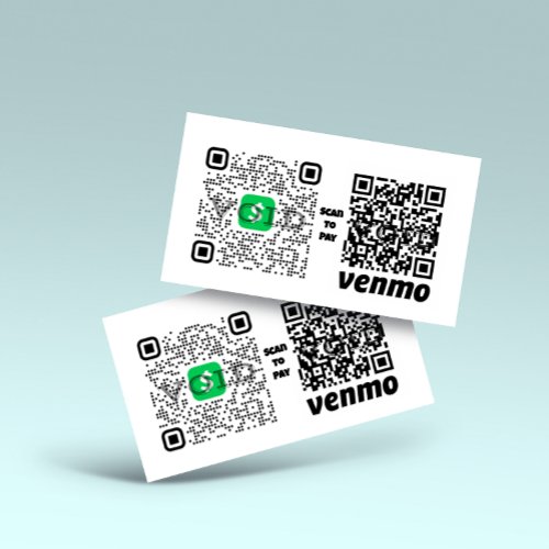 QR Code Payment Process Made Easy   Business Card