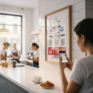 QR Code Payment Process Made Easy Poster