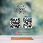 QR Code Payment | Venmo Paypal Scan to Pay Logo