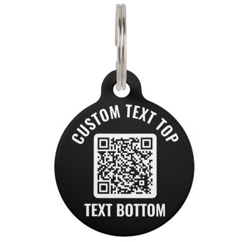 QR Code Pet ID Tag