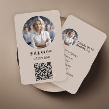 QR-Code, Photo, Salon