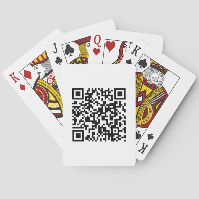QR Code Poker Cards (Back)