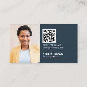 QR code professional networking real estate agent  Business Card