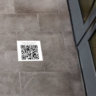 QR code Promotion&branding Floor Decals