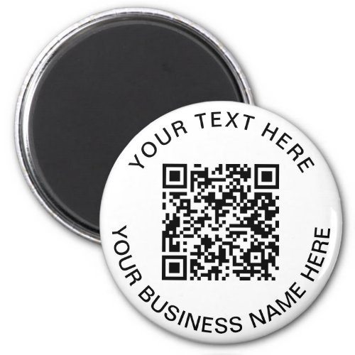 QR Code Promotional Magnet