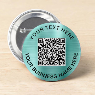 QR Code Promotional Mint Button