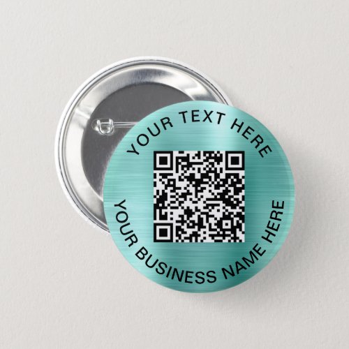 QR Code Promotional Mint Button