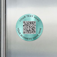 QR Code Promotional Mint Green
